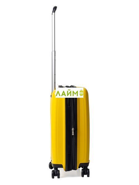 Валіза мала S поліпропілен жовта 55х40х25(+5)см/52л/3.2кг/Airtex 241 241-20 yellow фото