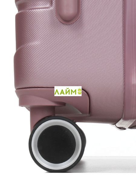 Чемодан Франция средний M розовый 66х43х26(+5)см/75л/3.7кг/Worldline 628 628-24 pink фото