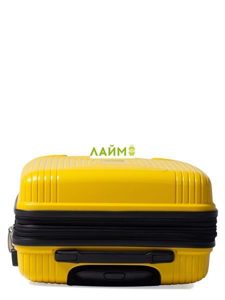 Валіза мала S поліпропілен жовта 55х40х25(+5)см/52л/3.2кг/Airtex 241 241-20 yellow фото