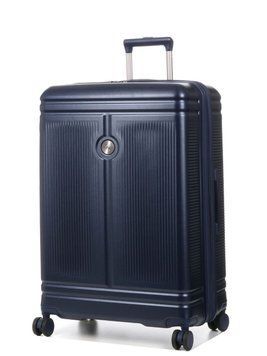 Чемодан большой L поликарбонат синий 75х51х31+5/125л/4.45кг/Airtex 649 649-28 navy фото
