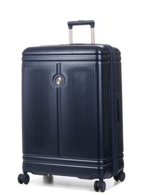 Валіза велика L полікарбонат синій 75х51х31+5см/125л/4.45кг/Airtex 649 649-28 navy фото