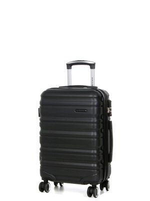 Чемодан ручная кладь S чёрный 55х35х20(+5)см/42л/2.8кг/Worldline 628 628-20 black фото