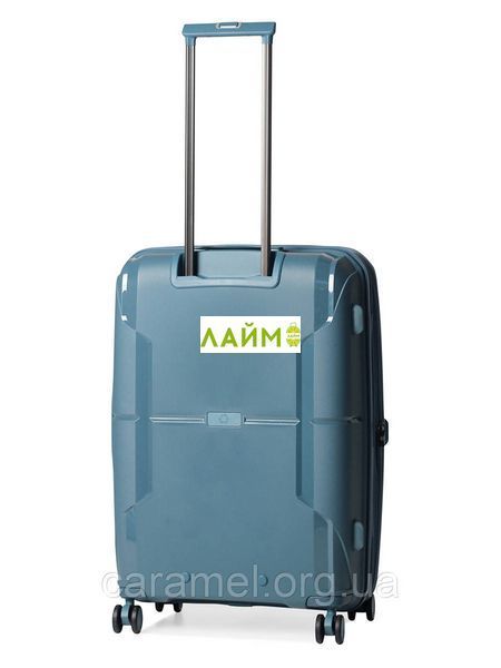 Чемодан средний M полипропилен синий 68х46х28+5см/89л/3.6кг/Airtex 245 245-24 blue фото
