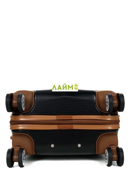 Валіза середня M полікарбонат чорна 65х43х26+5см/77л/3.9кг/Airtex 949 949-24 black фото