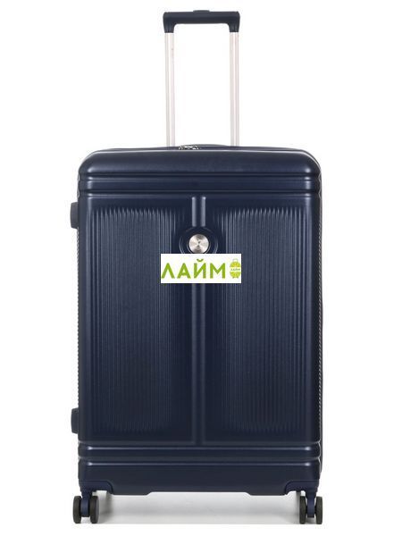 Чемодан большой L поликарбонат синий 75х51х31+5/125л/4.45кг/Airtex 649 649-28 navy фото