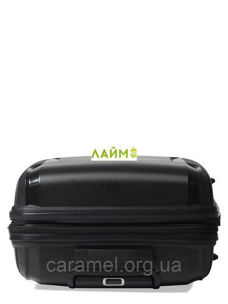 Чемодан средний M полипропилен чёрный 68х46х28+5/89л/3.6кг/Airtex 245 245-24 black фото