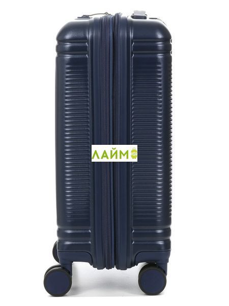 Чемодан малый S поликарбонат синий 55x35x20(+5)см/48л/2.8кг/Airtex 649 649-20 navy фото