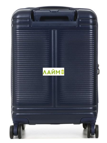 Чемодан малый S поликарбонат синий 55x35x20(+5)см/48л/2.8кг/Airtex 649 649-20 navy фото