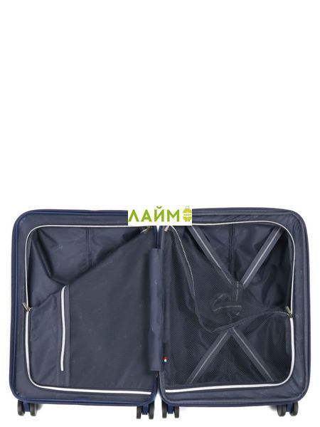 Чемодан малый S поликарбонат синий 55x35x20(+5)см/48л/2.8кг/Airtex 649 649-20 navy фото