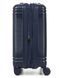 Чемодан малый S поликарбонат синий 55x35x20(+5)см/48л/2.8кг/Airtex 649 649-20 navy фото 6