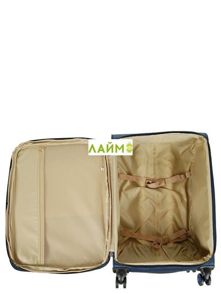 Чемодан средний M ткань синий 67х42х28(+5)см/83л/2.9кг/Airtex 825 825-24 blue фото