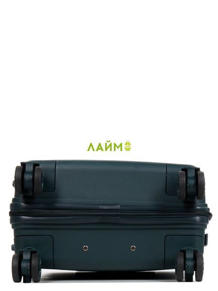 Валіза мала S поліпропілен зелена 55х36х20/36л/3кг/Snowball 21204 21204-20 dark green фото