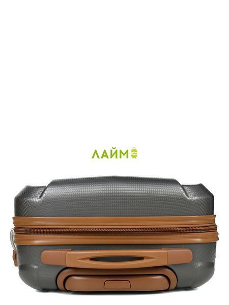 Валіза велика L полікарбонат сіра 75х50х32(+5)см/125л/4.8кг/Airtex 949 949-28 grey фото