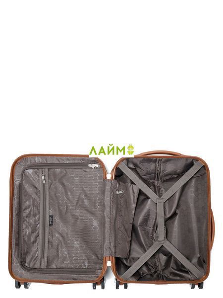 Валіза велика L полікарбонат сіра 75х50х32(+5)см/125л/4.8кг/Airtex 949 949-28 grey фото