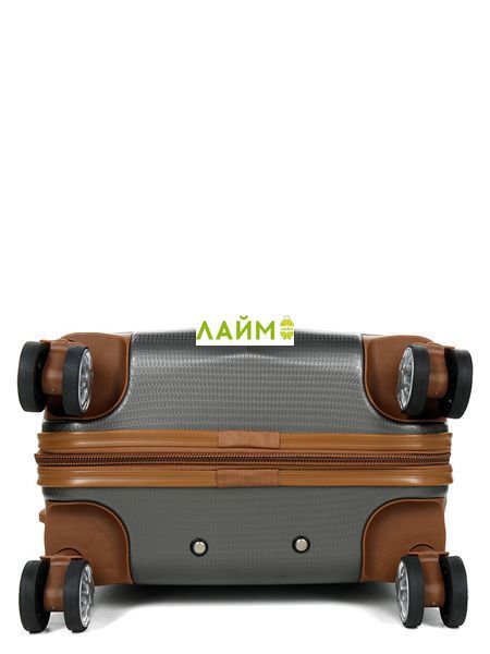 Валіза велика L полікарбонат сіра 75х50х32(+5)см/125л/4.8кг/Airtex 949 949-28 grey фото