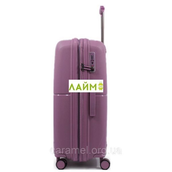 Чемодан средний M полипропилен фиолет 68х46х28+5/89л/3.6кг/Airtex 245 245-24 purple фото