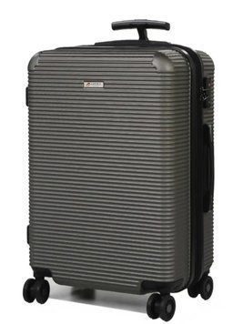 Чемодан большой L поликарбонат серый 70х49х32+5/110л/4.7кг/Airtex 968 968-28 dark grey фото