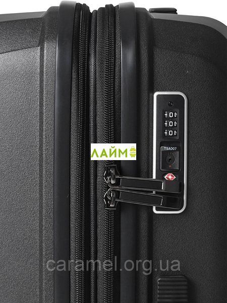 Валіза мала S поліпропілен сіра 55х40х21(+5)см/47л/2.6кг/Airtex 245 245-20 grey фото