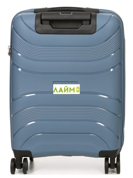 Чемодан малый S полипропилен синий 54x38x22см/40л/2.6кг/Worldline 288 288-20 blue фото