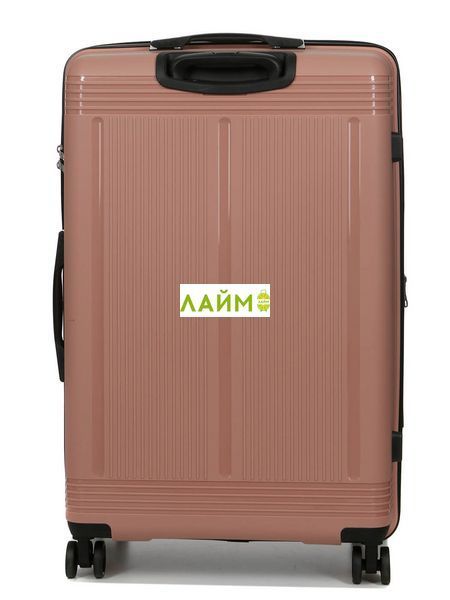 Валіза велика L поліпропілен пудра 75х48х31+5/108л/4.5кг/Worldline 292 292-28 rose gold фото