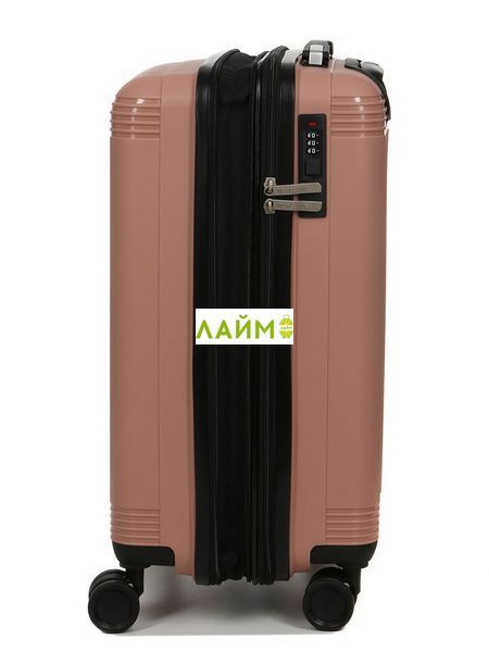 Валіза велика L поліпропілен пудра 75х48х31+5/108л/4.5кг/Worldline 292 292-28 rose gold фото