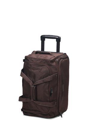 Сумка на колёсах малая S корич. 55х30х28см/43л/2.3кг/Snowball 371-52 371-52 coffee фото
