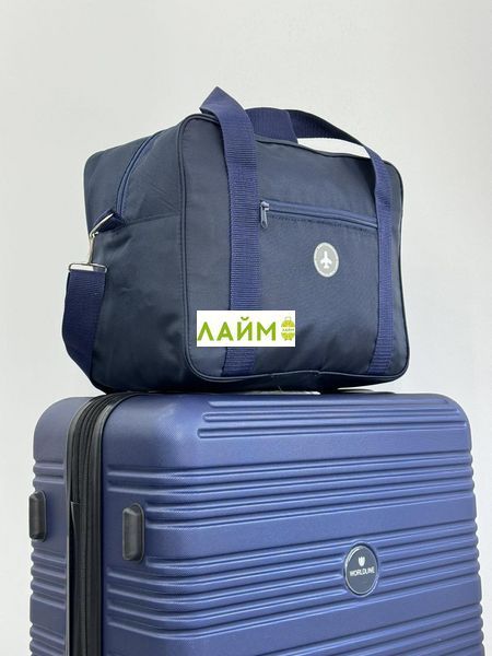 Сумка(ручная кладь) Польша т.синяя 40х30х20см/24л/0.5кг/Fly 0234 0234 navy 1 фото
