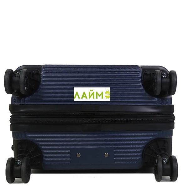 Валіза середня M полікарбонат синя 60х42х28(+5)см/71л/3.8кг/Airtex 968 968-24 blue фото