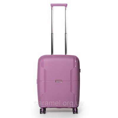 Чемодан малый S полипропилен фиолет 55х40х21+5см/47л/2.6кг/Airtex 245 245-20 purple фото