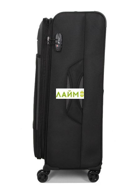 Валіза Airtex велика L тканина чорна 80х46х30(+5)см/96л/4.1кг 832-28 black фото