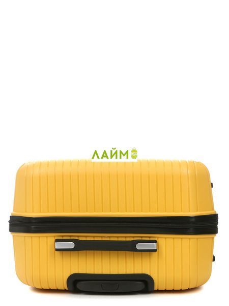 Валіза середня М поліпропілен жовта 65х44х26/62л/3.3кг/Worldline 291 291-24 yellow фото