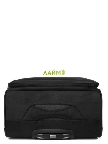 Валіза Airtex велика L тканина чорна 80х46х30(+5)см/96л/4.1кг 832-28 black фото