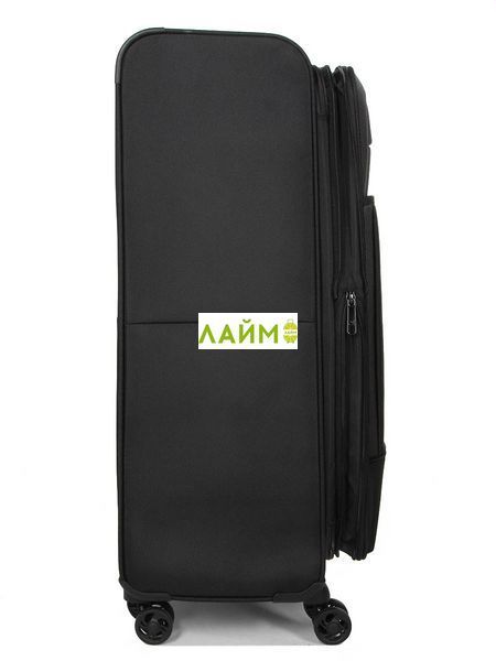 Валіза Airtex велика L тканина чорна 80х46х30(+5)см/96л/4.1кг 832-28 black фото