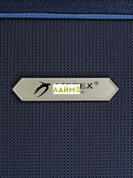 Набір валіз Франція (L M S-3шт) тканина синій/Airtex 825 825-(LMS-3) blue фото
