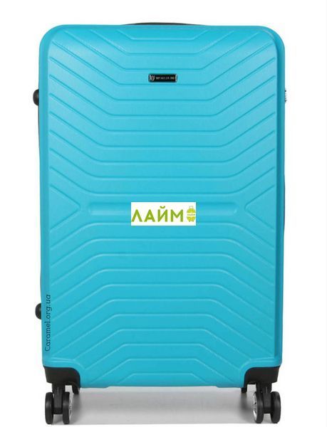 Валіза Франція середня M синя 66х43х27см/65л/3.4кг/Worldline 625 625-24 blue фото
