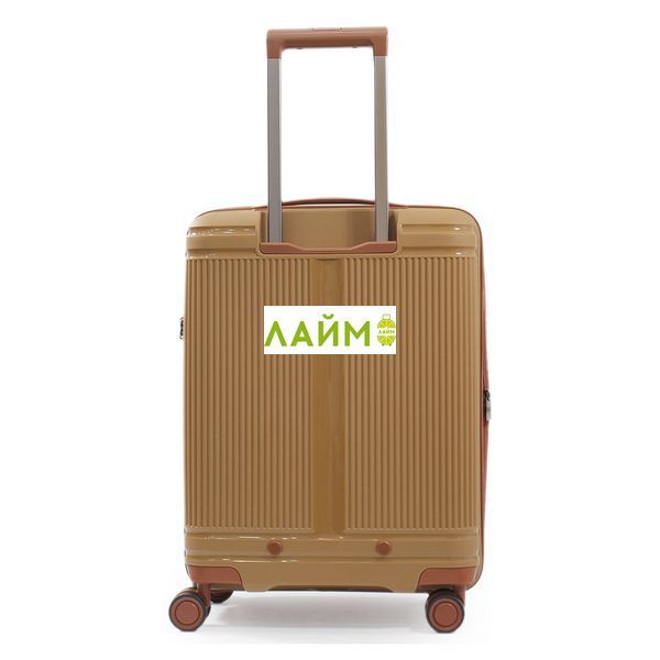 Валіза мала S поліпропілен кава 55х40х25(+5)см/52л/3.2кг/Airtex 241 247-20 coffee фото