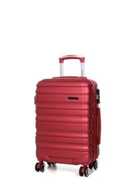 Чемодан ручная кладь S бордо 55х35х20(+5)см/42л/2.8кг/Worldline 628 628-20 burgundy фото