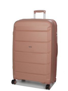 Чемодан Airtex большой L полипропилен пудра 79х52х30(+5)см/131л/5кг 646-28 rose gold фото