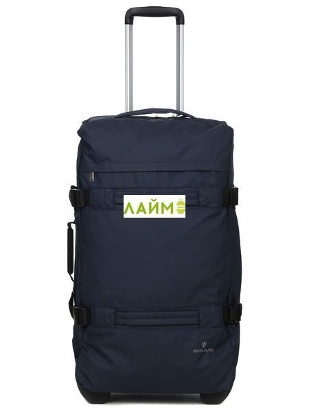 Сумка на колесах велика L синя 70x40x24см/67л/2.6кг/Worldline 853-70 853-70 Blue фото