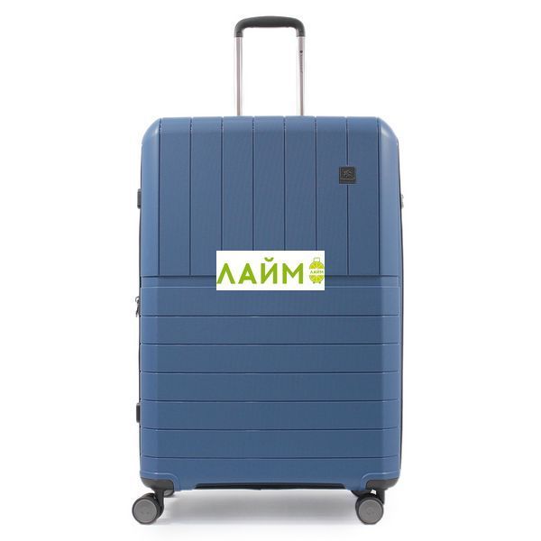 Валіза велика L поліпропілен синя 78x52x31+5/131л/4.7кг/Snowball 39403 39403-28 blue фото