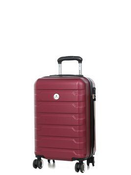 Валіза Франція мала S бордо 55х35х24см/38л/2.65кг/Worldline 626 626-20 burgundy фото