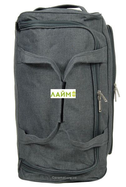 Сумка на колесах мала S сіра 55x28x30см/46л/2.2кг/Airtex 823-55 823-55 grey фото