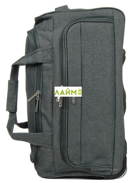 Сумка на колесах мала S сіра 55x28x30см/46л/2.2кг/Airtex 823-55 823-55 grey фото