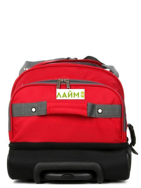 Сумка на колёсах большая L красная 80х40х37см/117л/3.1кг/Airtex 819-80 819-80 red фото