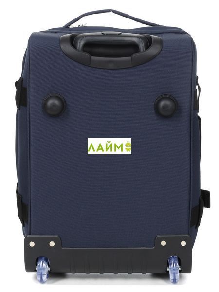 Сумка на колёсах малая S синяя 50x35x20см/35л/2.2кг/Worldline 853-50 853-50 blue фото