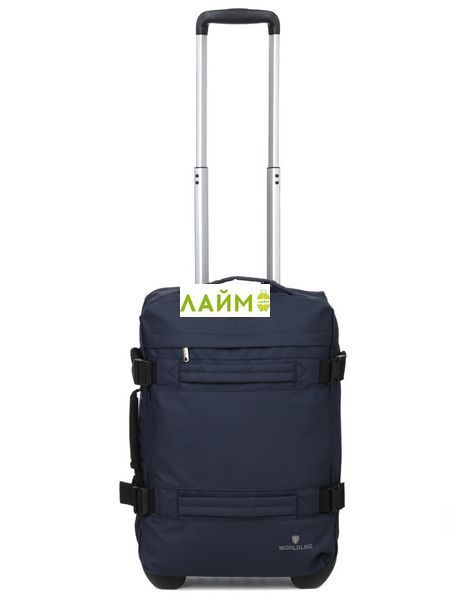 Сумка на колёсах малая S синяя 50x35x20см/35л/2.2кг/Worldline 853-50 853-50 blue фото