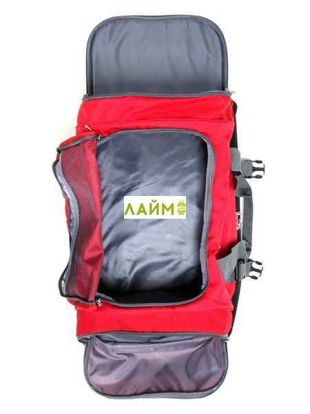 Сумка на колёсах большая L красная 80х40х37см/117л/3.1кг/Airtex 819-80 819-80 red фото