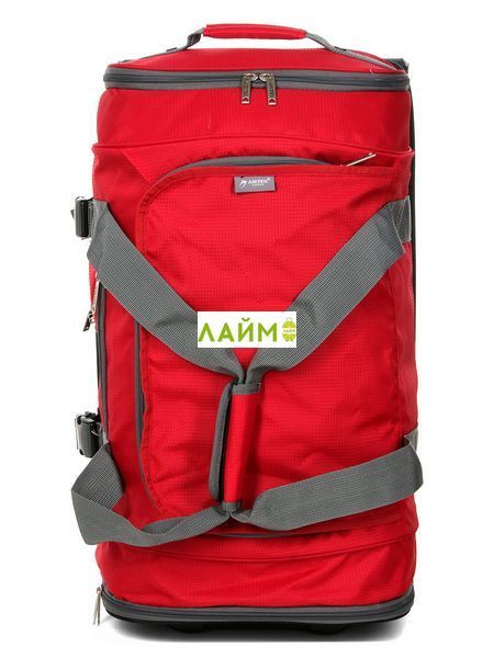 Сумка на колёсах большая L красная 80х40х37см/117л/3.1кг/Airtex 819-80 819-80 red фото