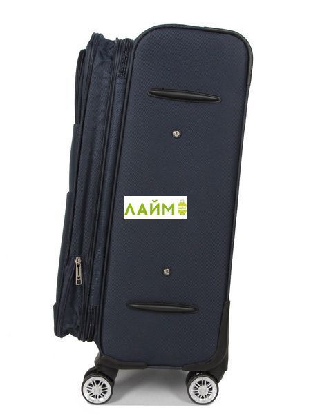 Чемодан средний M ткань синий 67х43х29(+5)см/87л/3.8кг/Worldline 620 620-24 blue фото