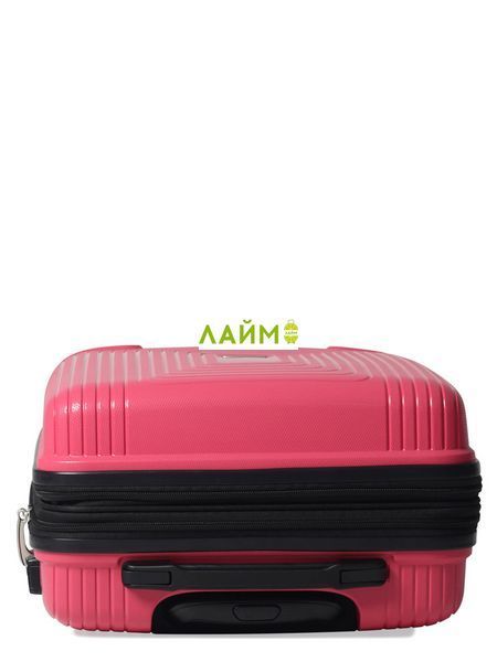 Чемодан малый S полипропилен розовый 55х40х25+5см/52л/3.2кг/Airtex 241 241-20 rose red фото